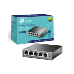 TP-Link TL-SF1005LP 5-Port 100Mbps Switch with 4-Port PoE